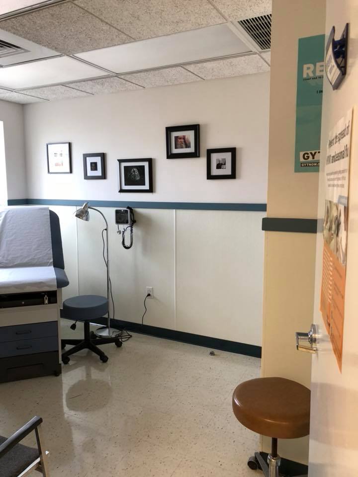 Project HOPE has set up an exam room at the Neighborhood Center for their new free clinic
